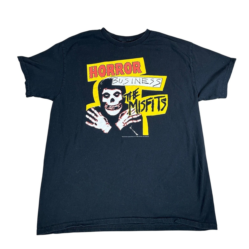 The Misfits Horror Business Teenagers From Mars 2015 Black Graphic T-Shirt Large
